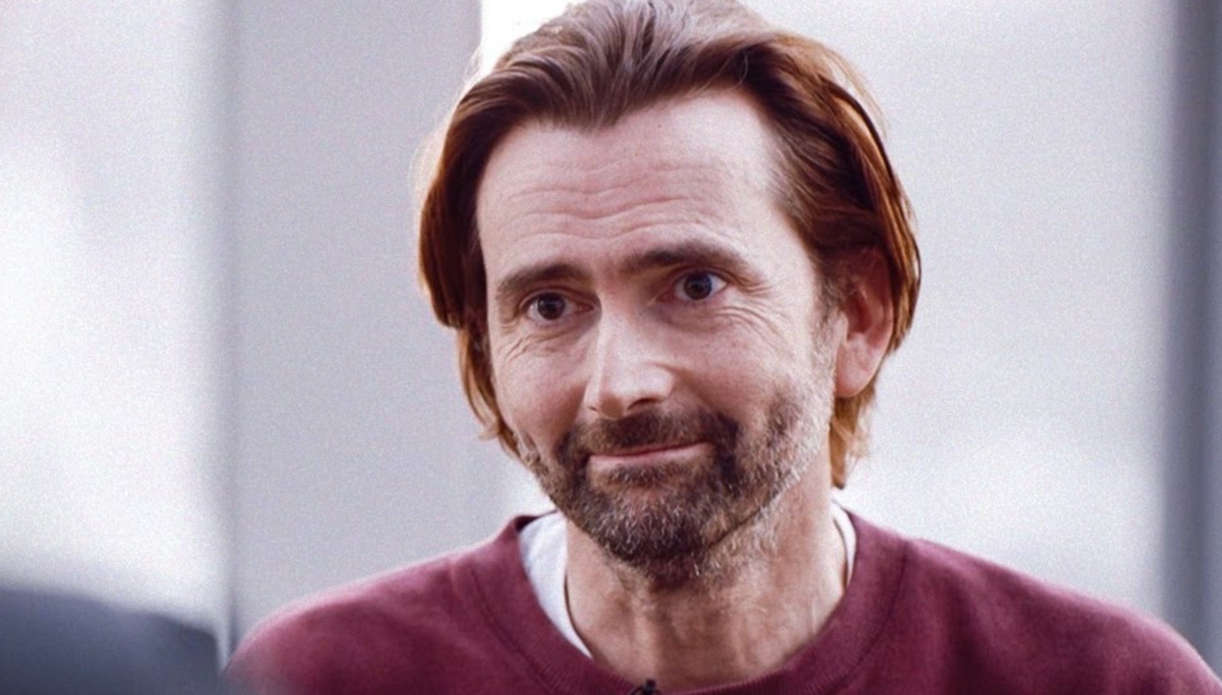 David Tennant smiling in The Assembly