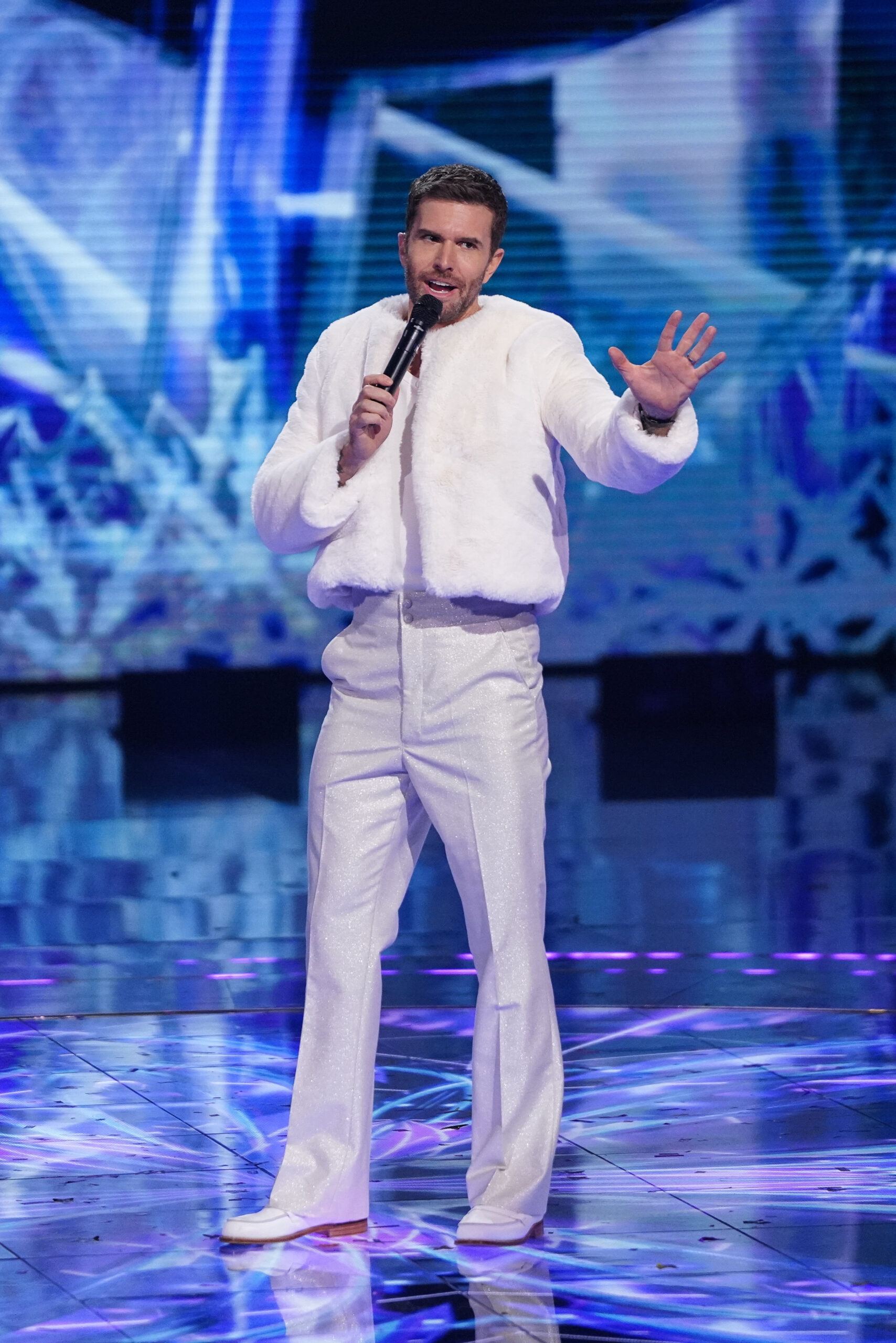 Joel Dommett on The Masked Singer 