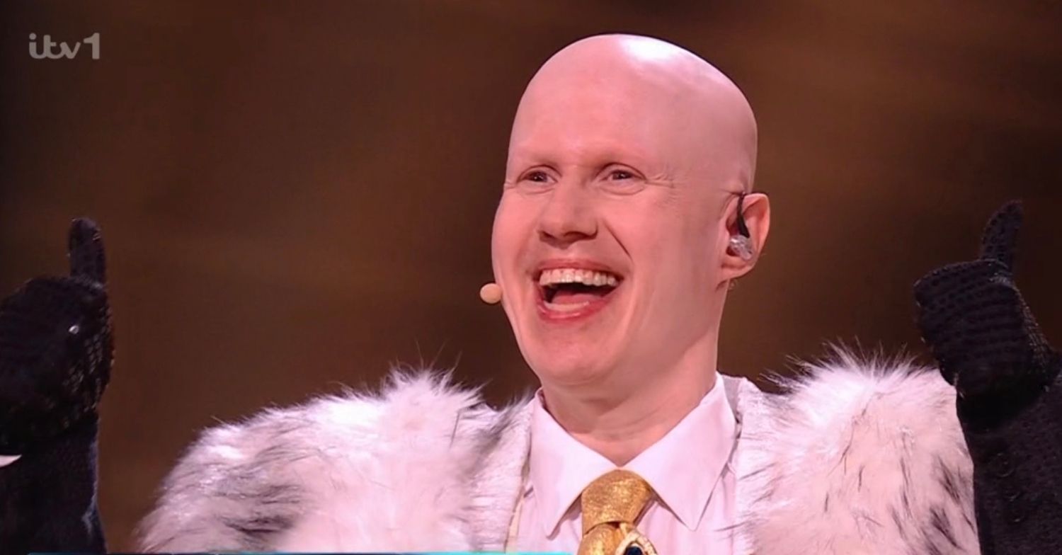 Matt Lucas on The Masked Singer