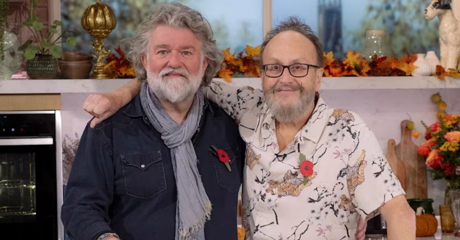 Hairy Bikers smiling