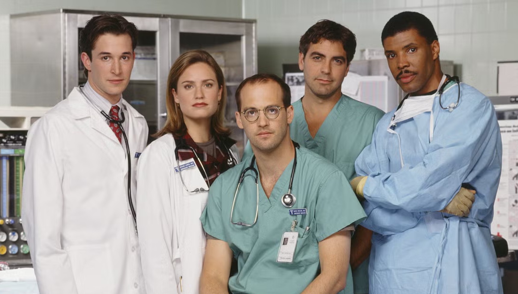 The original cast of ER