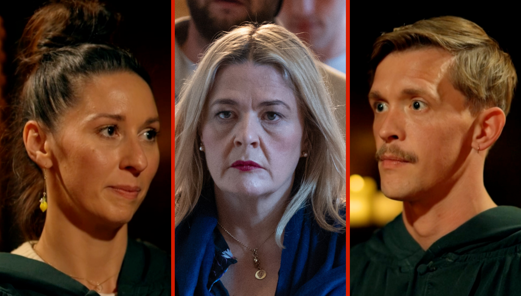 The Traitors hit by huge spoiler leak as Harriet's cliffhanger question 'revealed' in now-deleted post