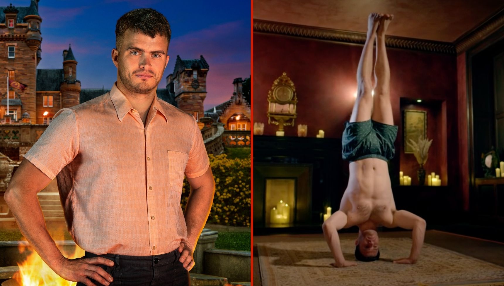 All the funny memes from Traitors star Matty's 'blink and you'll miss it' bare chested headstand