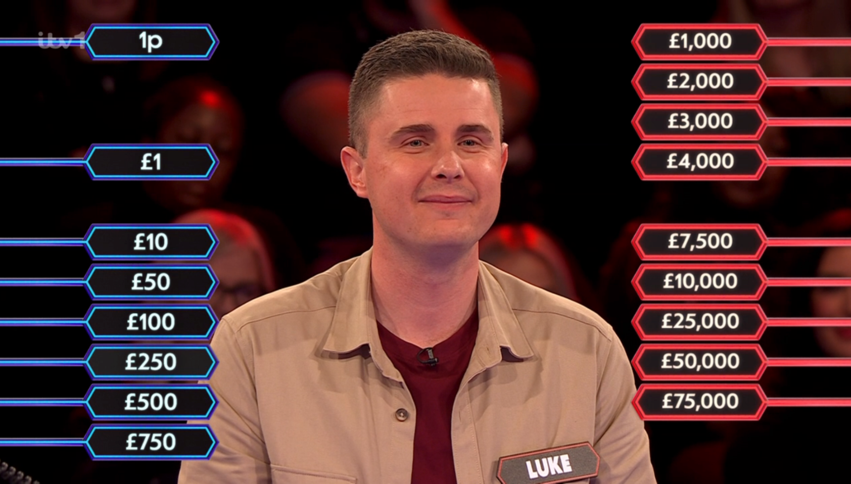 Luke on Deal or No Deal