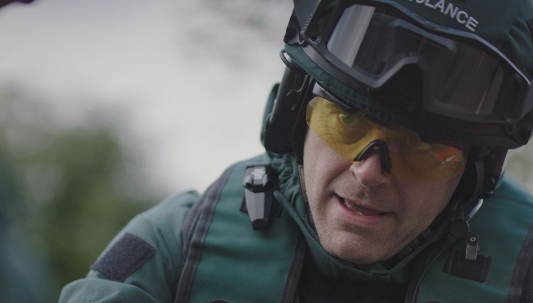 Iain Dean in his HART uniform