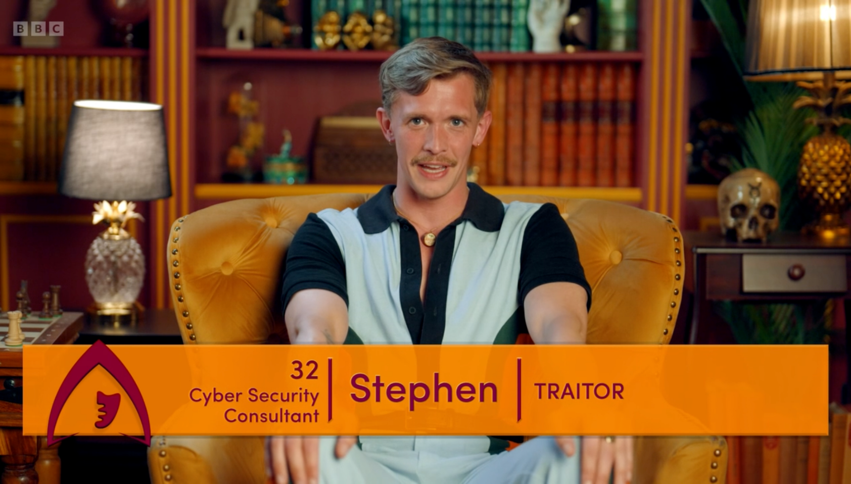 Stephen in the Traitors