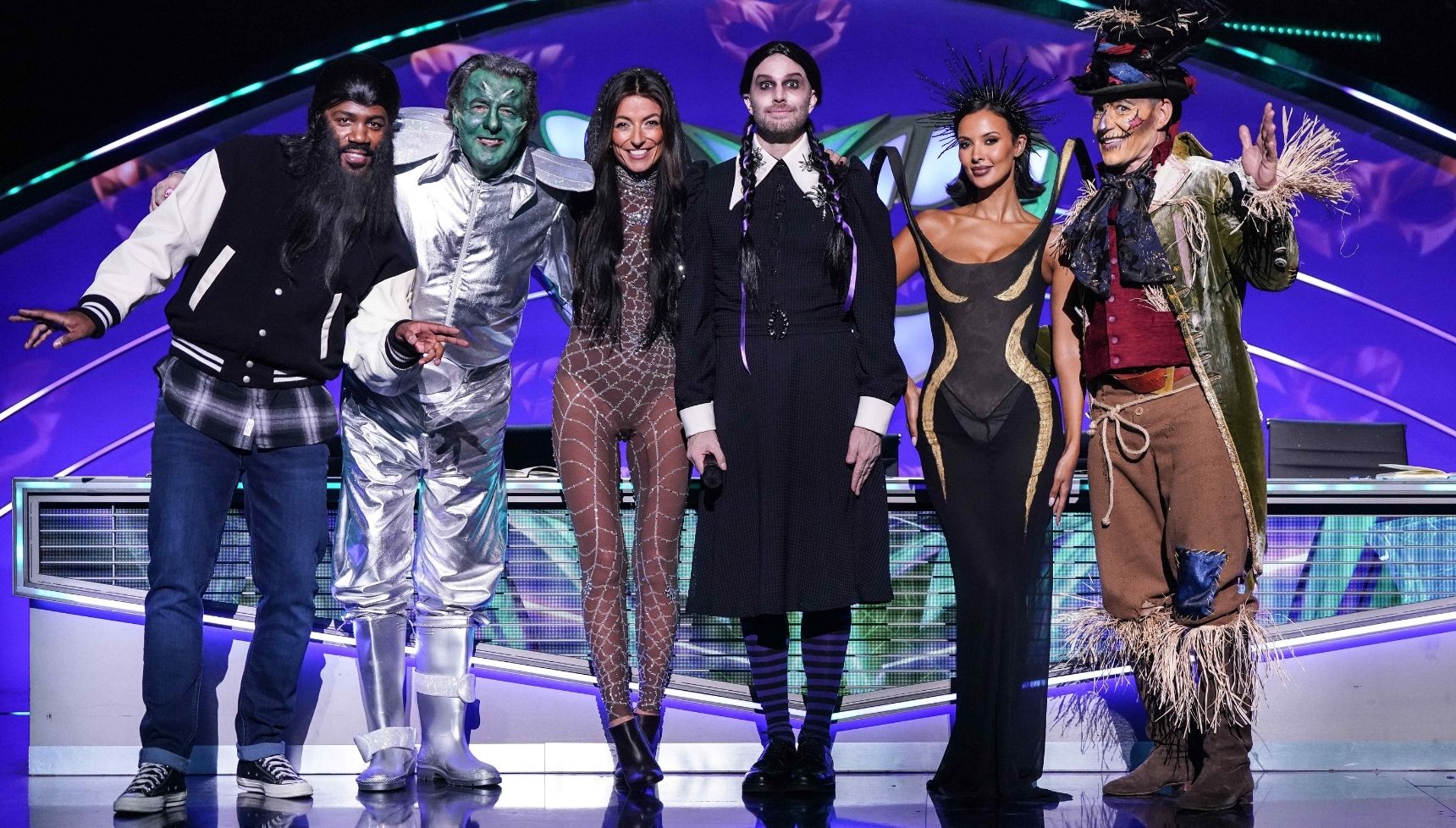 The cast of The Masked Singer