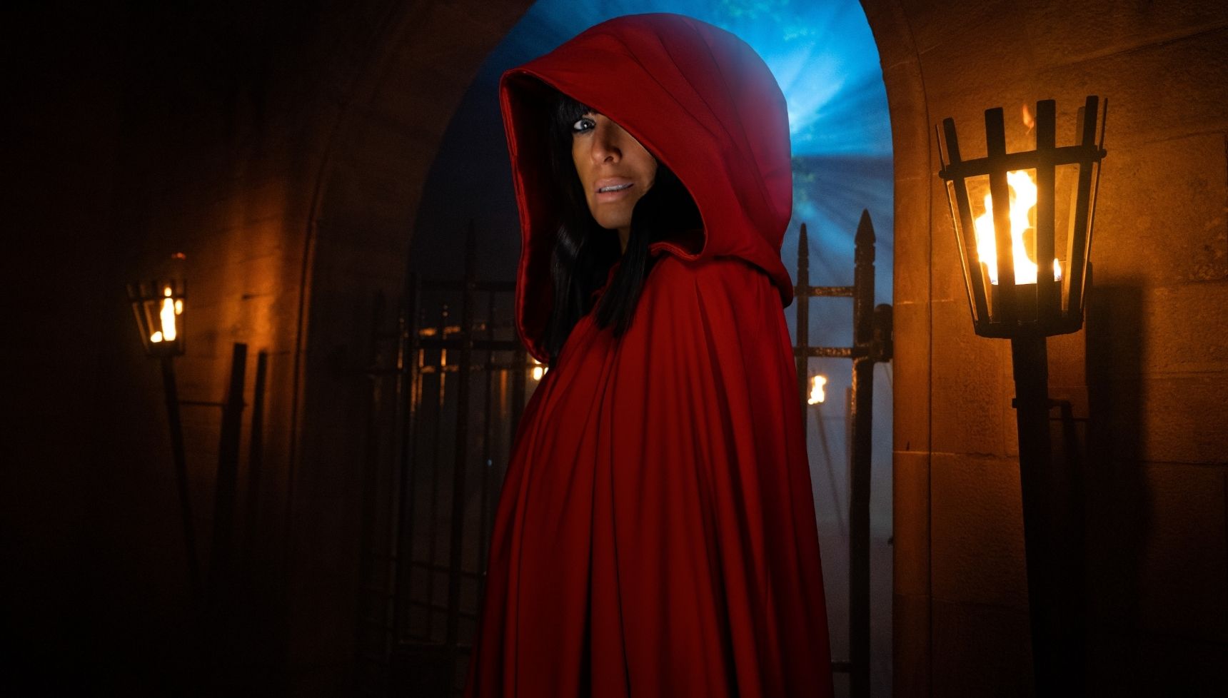 Who is the Secret Traitor? Viewers convinced Claudia Winkleman is under red cloak as BBC 'finally lets her play'