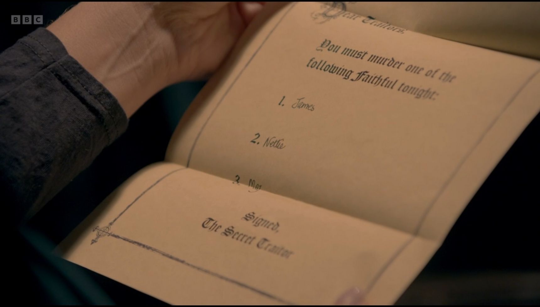 A note on The Traitors 