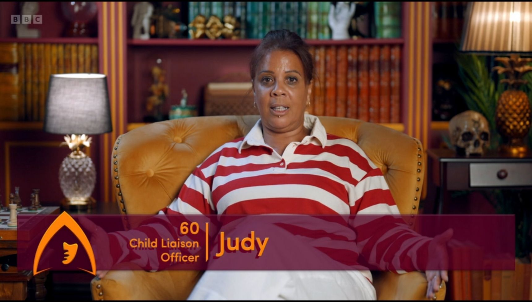 Judy on The Traitors