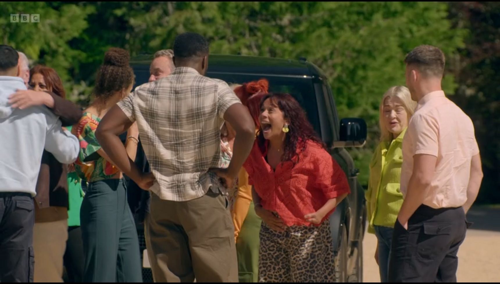 Ross and Netty meeting on The Traitors