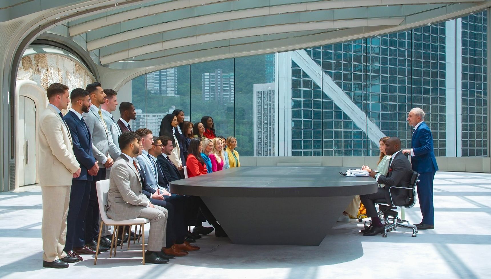 Lord Sugar Hong Kong boardroom