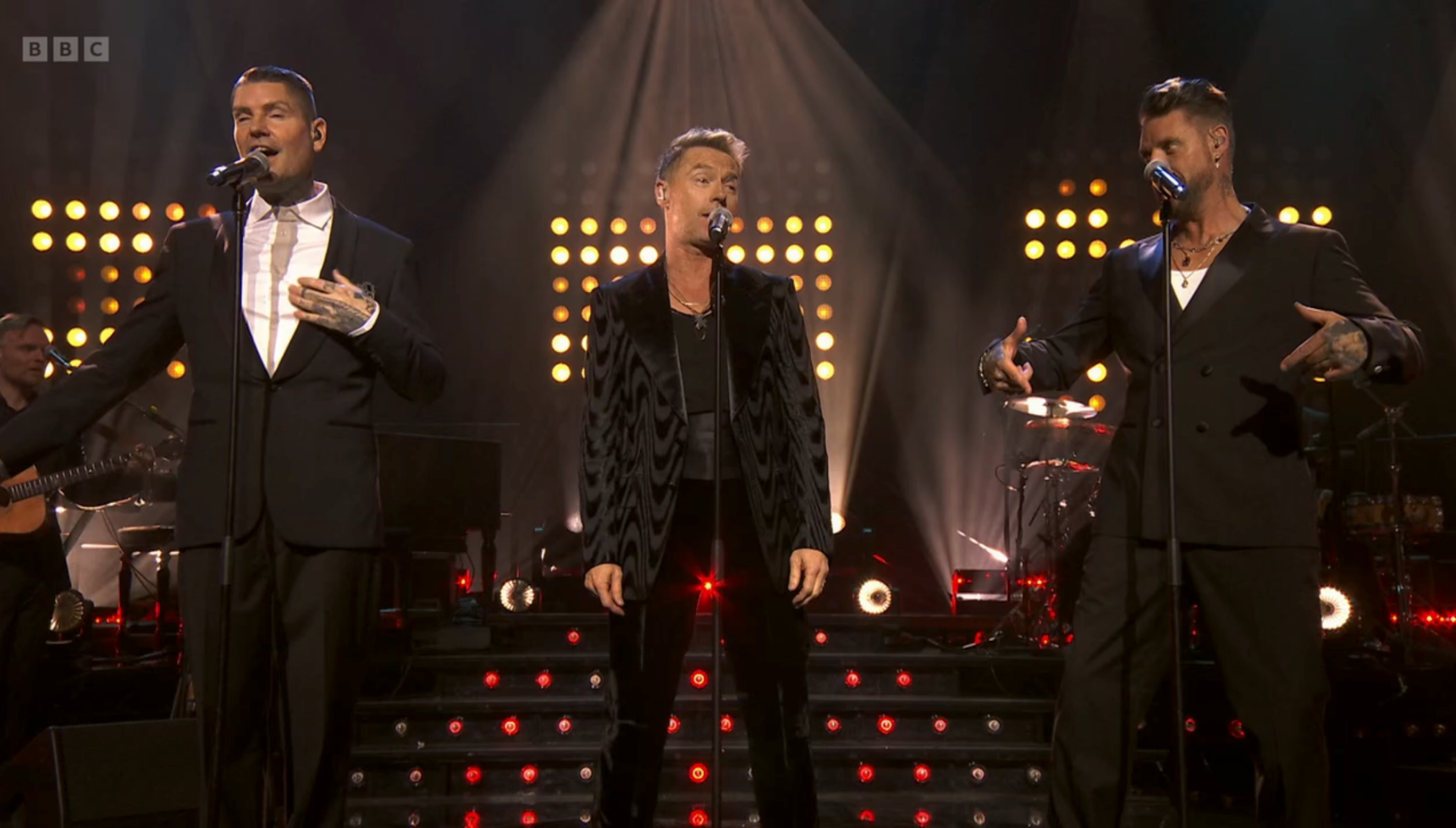 Shane, Ronan and Keith from Boyzone