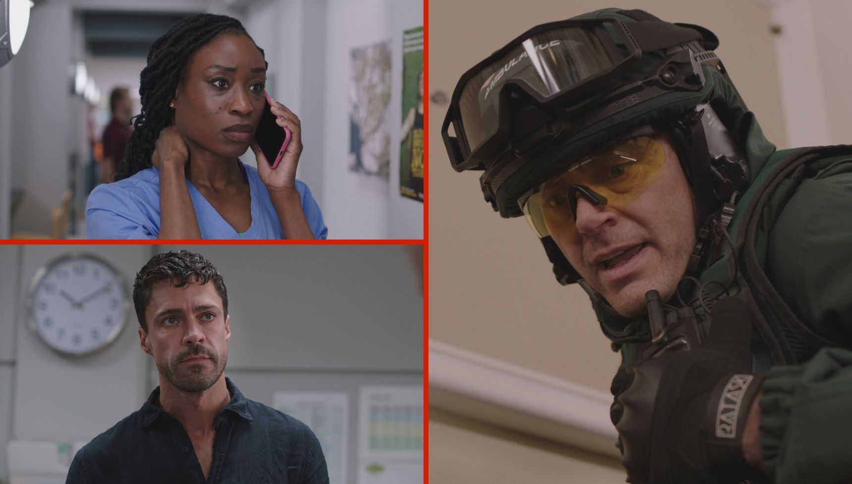 Casualty 2025 recap: Ngozi death fears after airport collapse and Iain's shocking marriage bombshell