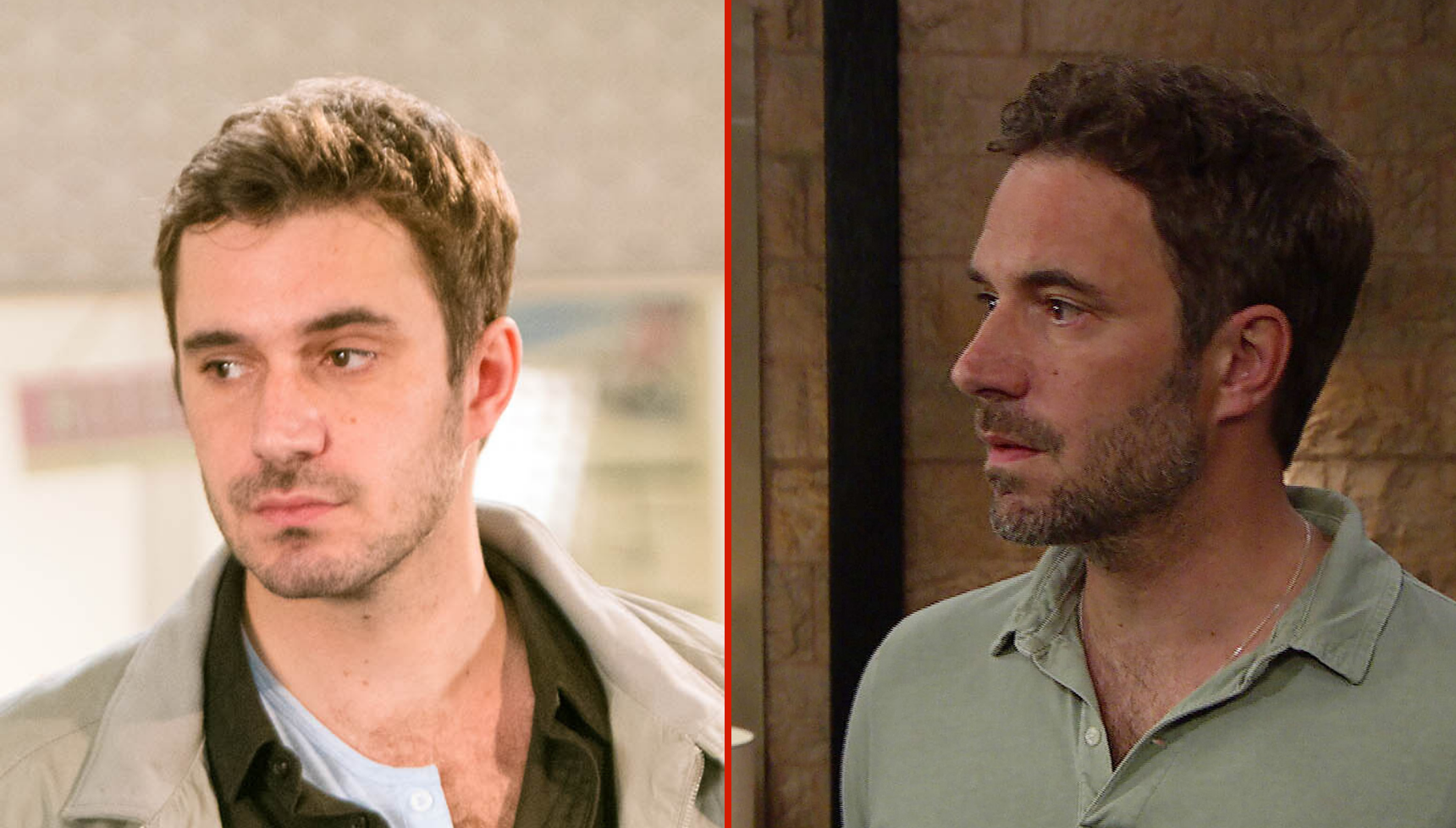 Oliver Farnworth as Andy Carver in Coronation Street and John Sugden in Emmerdale