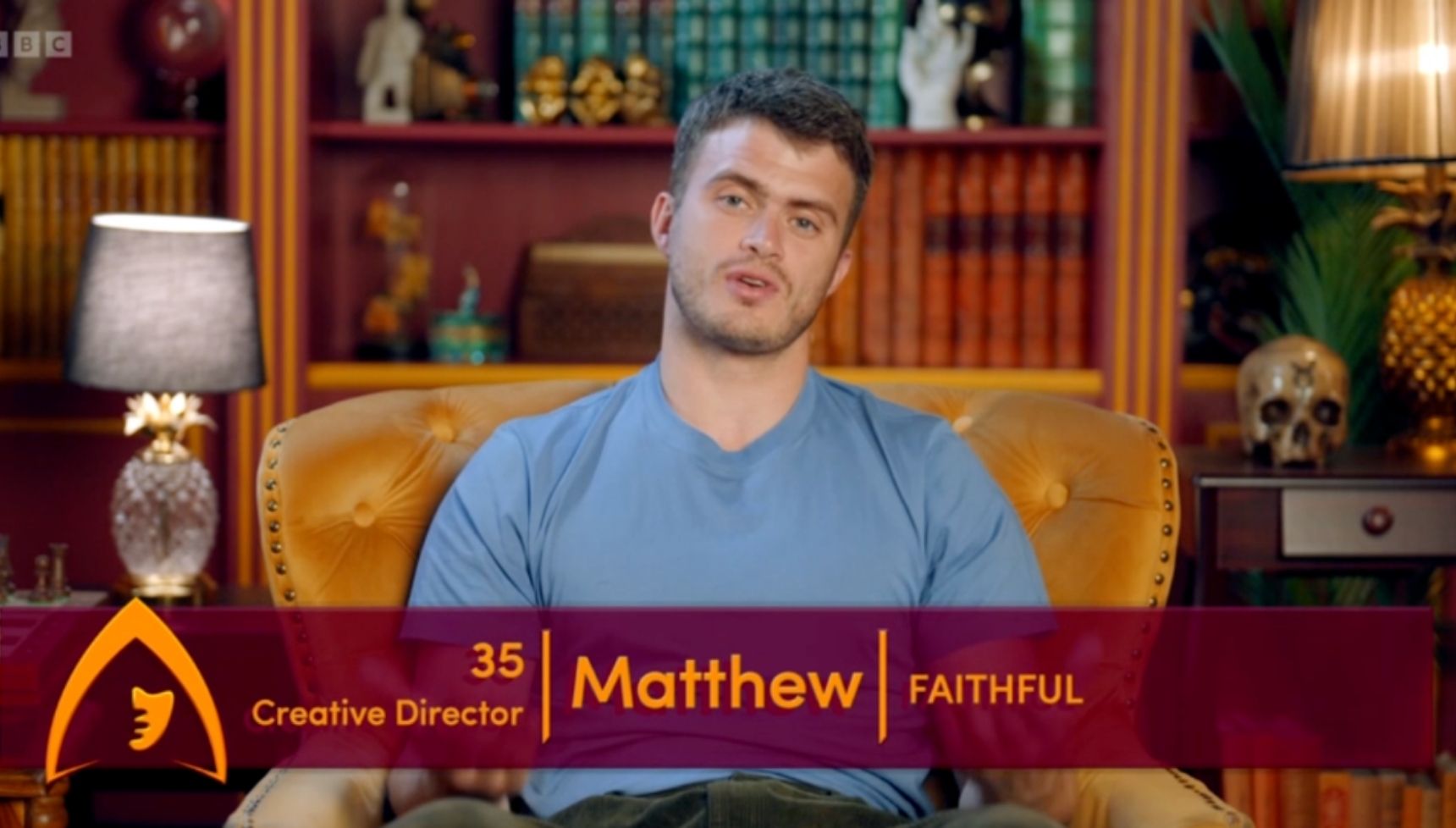 Matthew on The Traitors 