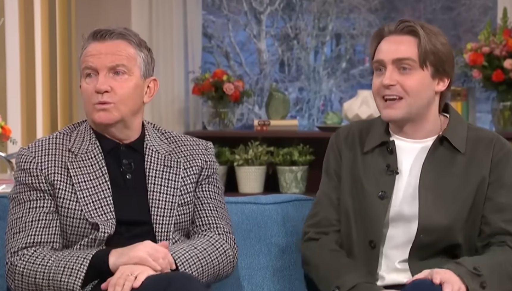 Bradley and Barney Walsh on This Morning 