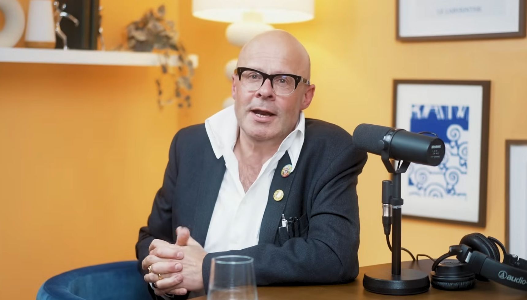 Harry Hill on podcast