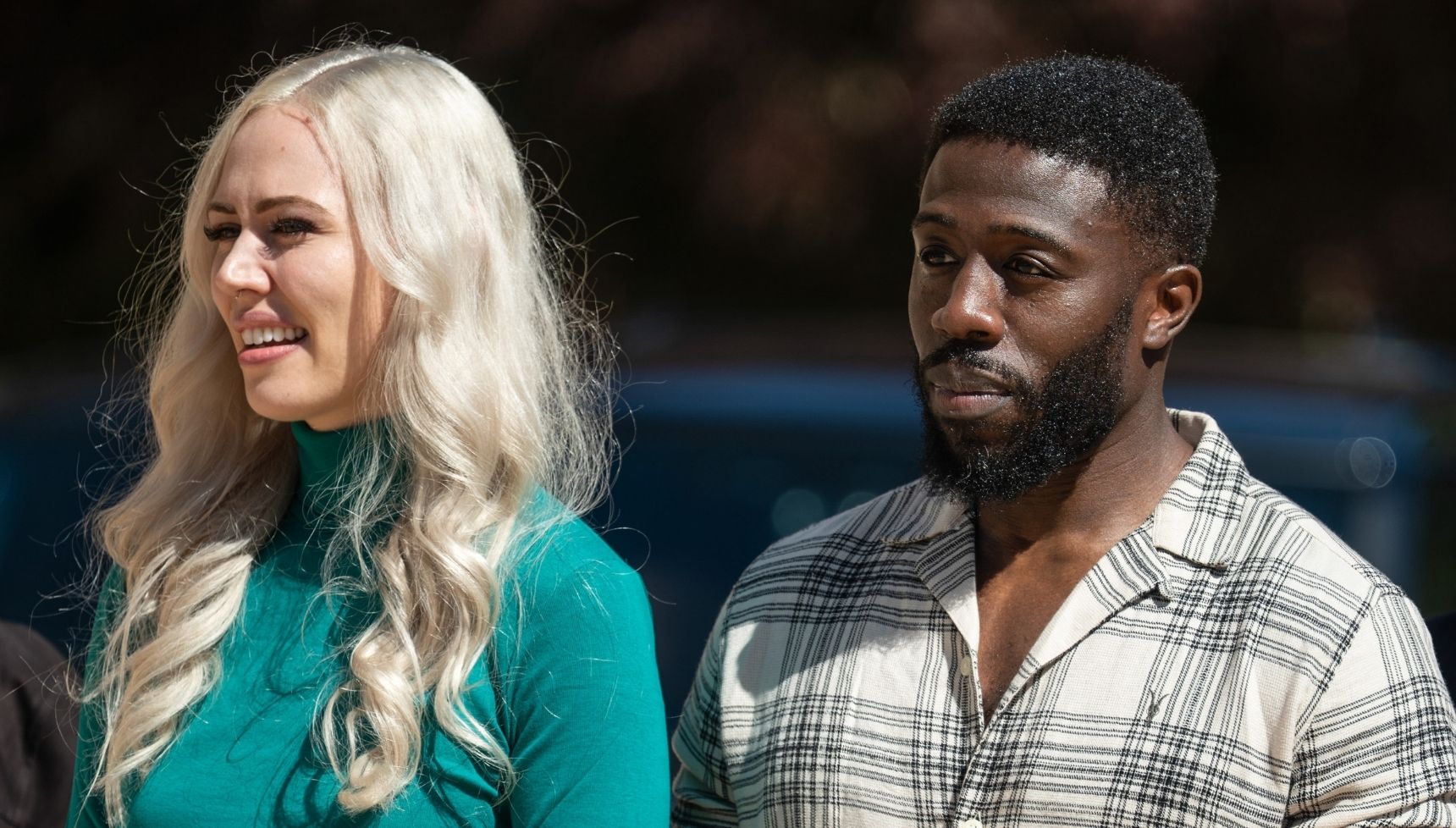 Ellie and Ross on The Traitors 