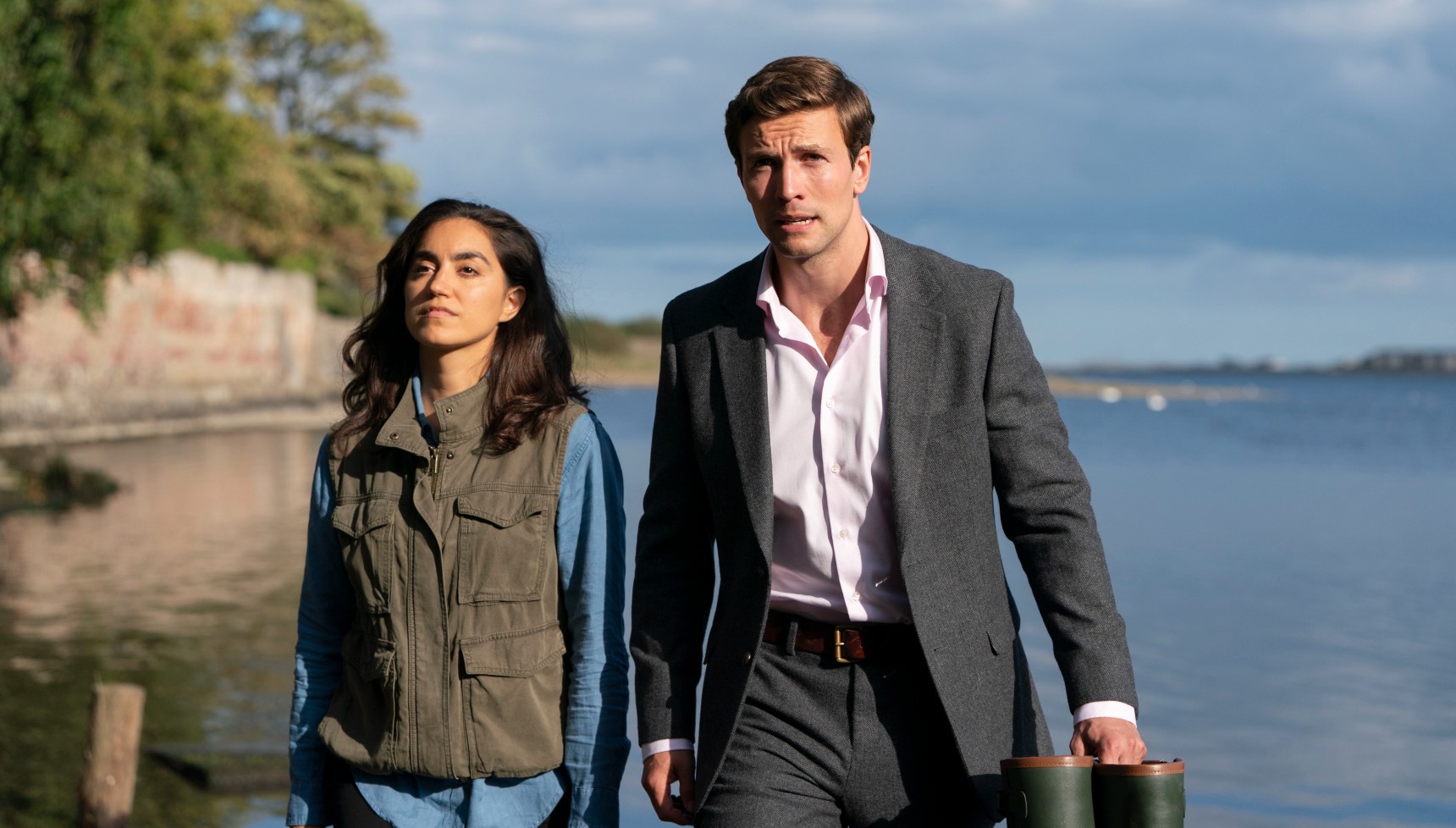 DS Barbara Havers and DI Thomas Lynley