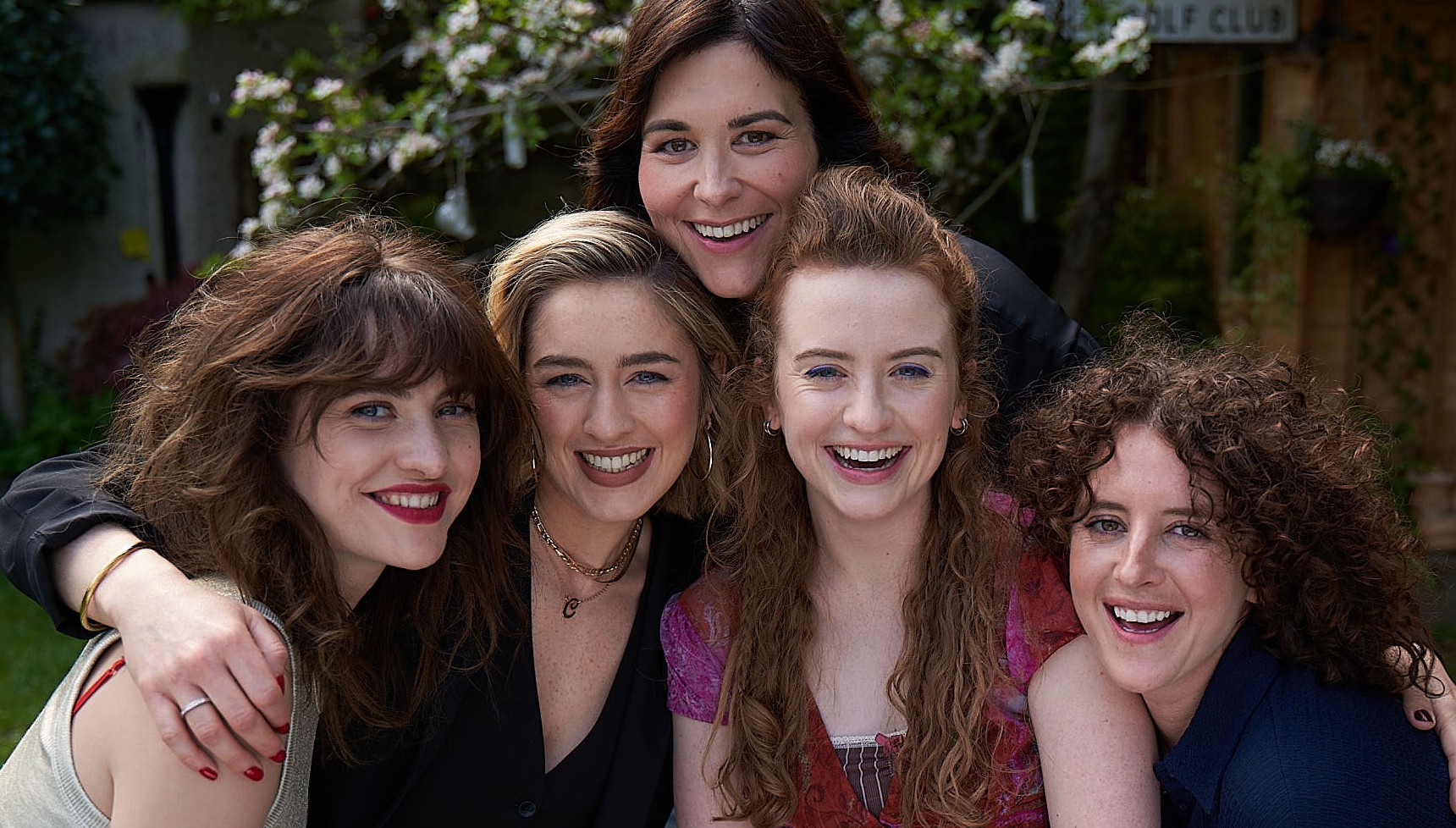 Rachel, Claire, Maggie, Helen and Anna in The Walsh Sisters 