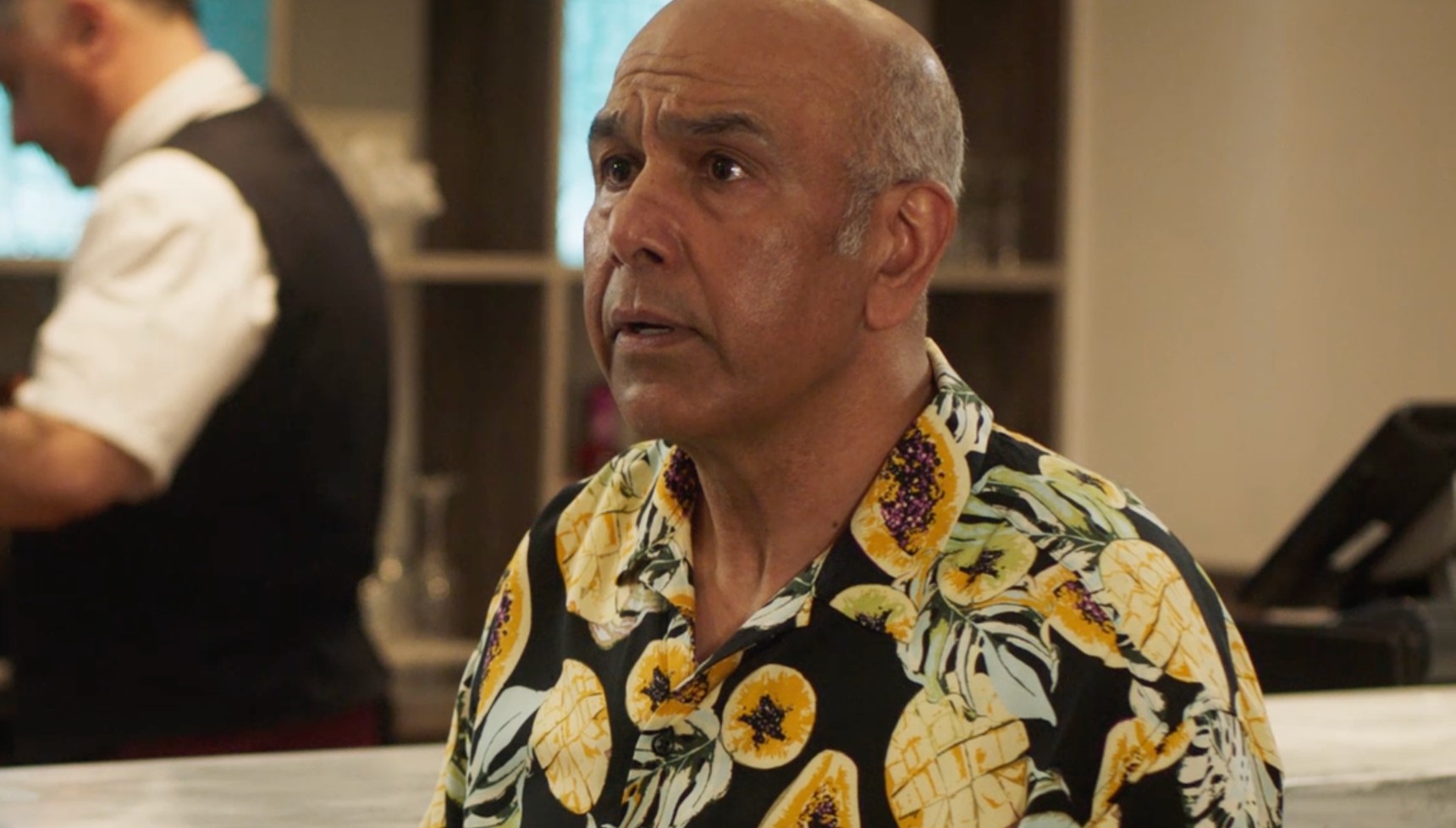 Kriss Dosanjh as Noel Jones in The Good Ship Murder