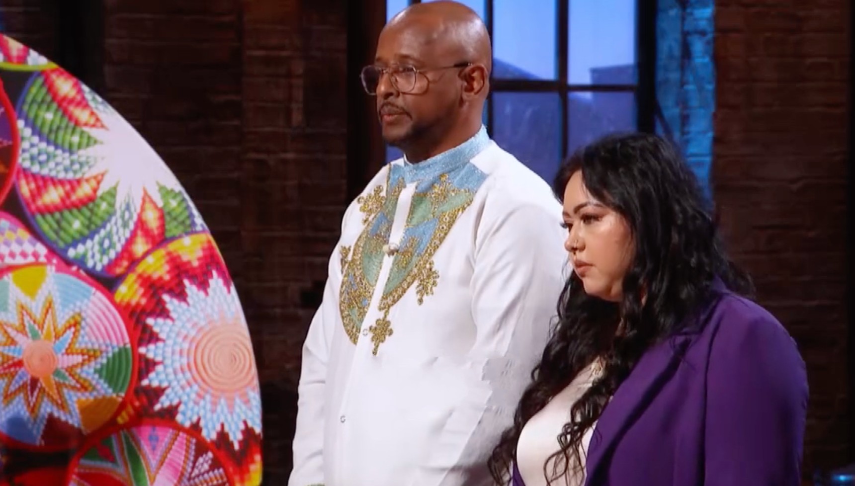 Karmen Gadi and Yoseph Brhane pitch their business The Original Teff-ly on Dragon's Den