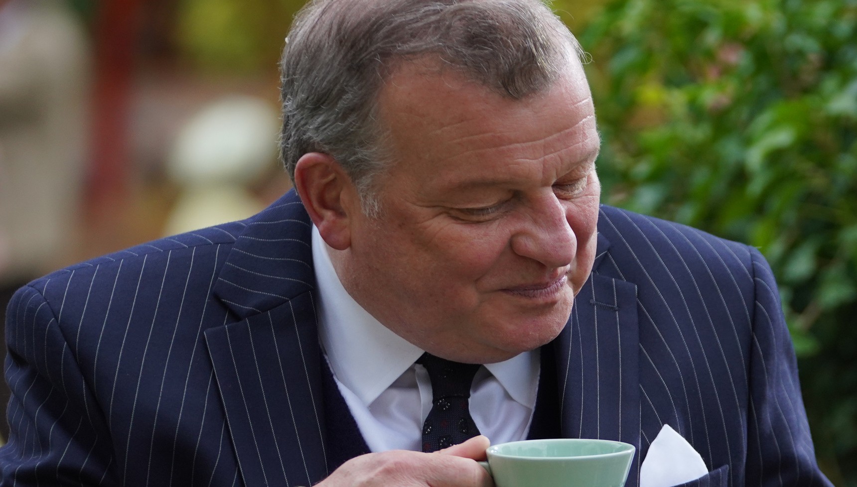 Neal Barry portrays Reg Wait (aka Silas Jennings) in Grantchester