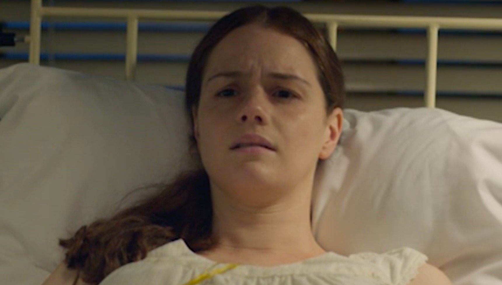 A single mother who has a placenta praevia in Call the Midwife