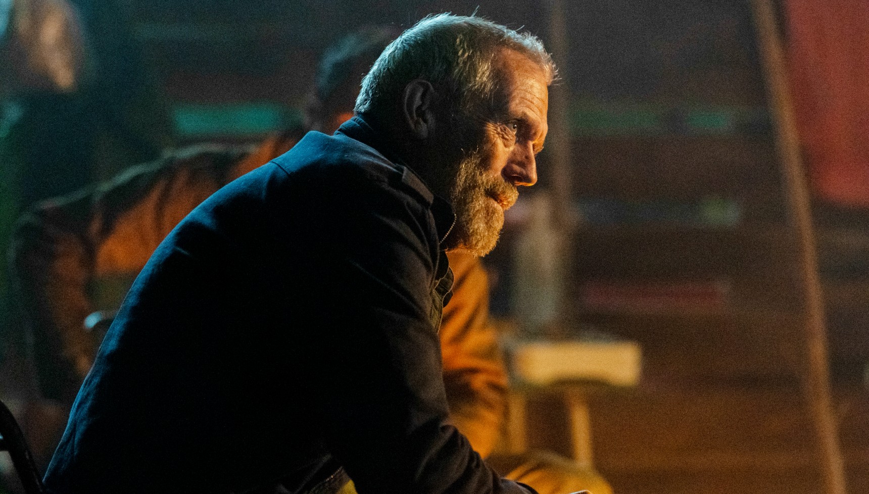 Richard Roper planning his next evil act in The Night Manager