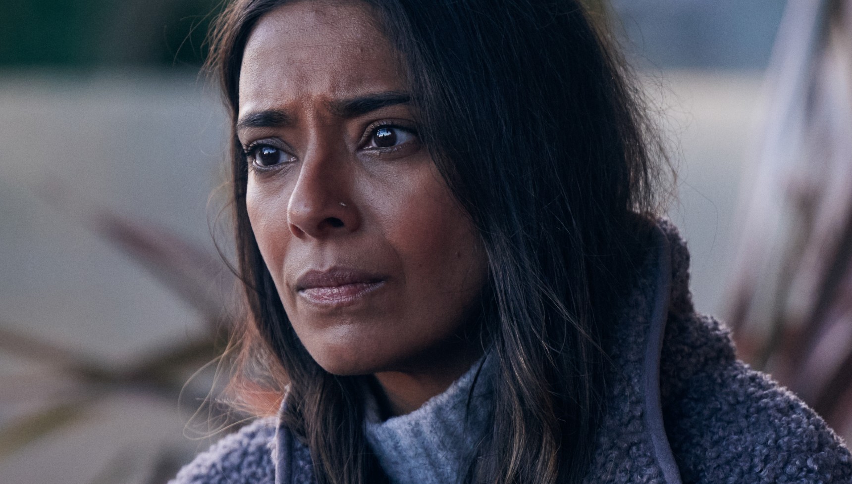 Dinita Gohil as Mac's wife Nisha Jones