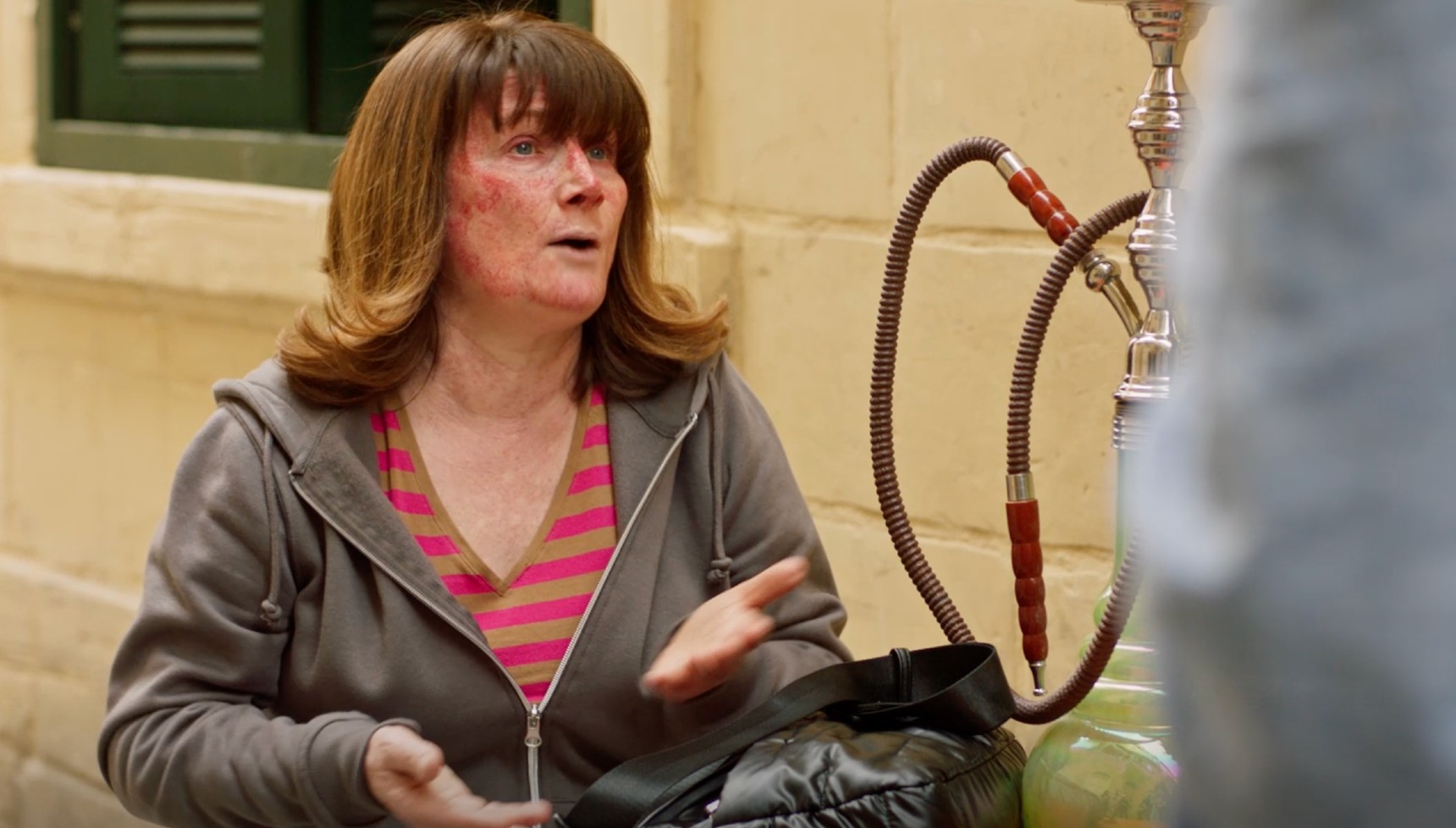 Sally Howitt as Dawn Blakely in The Good Ship Murder