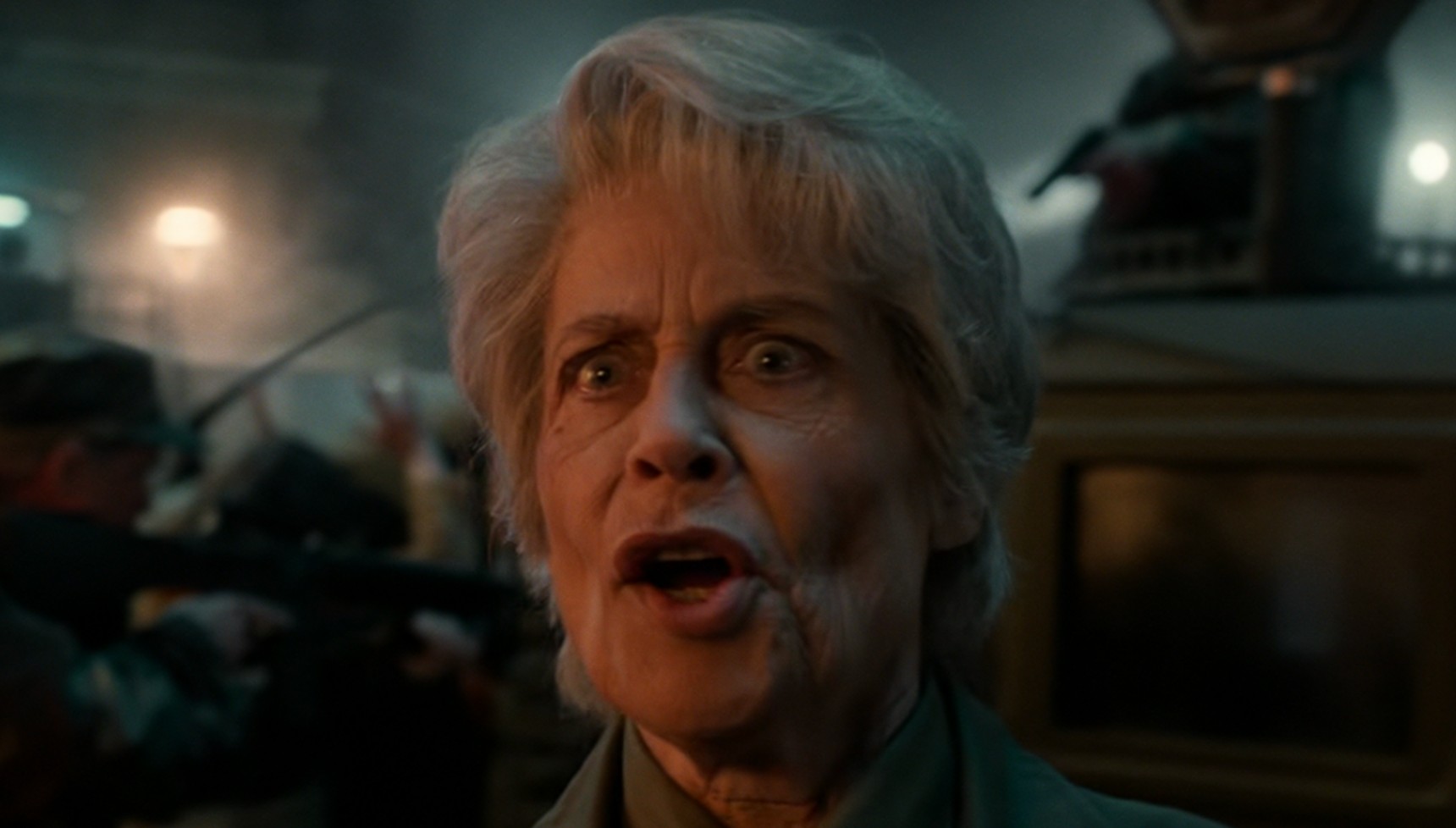 Dr Kay shouting in the Stranger Things season 5 finale