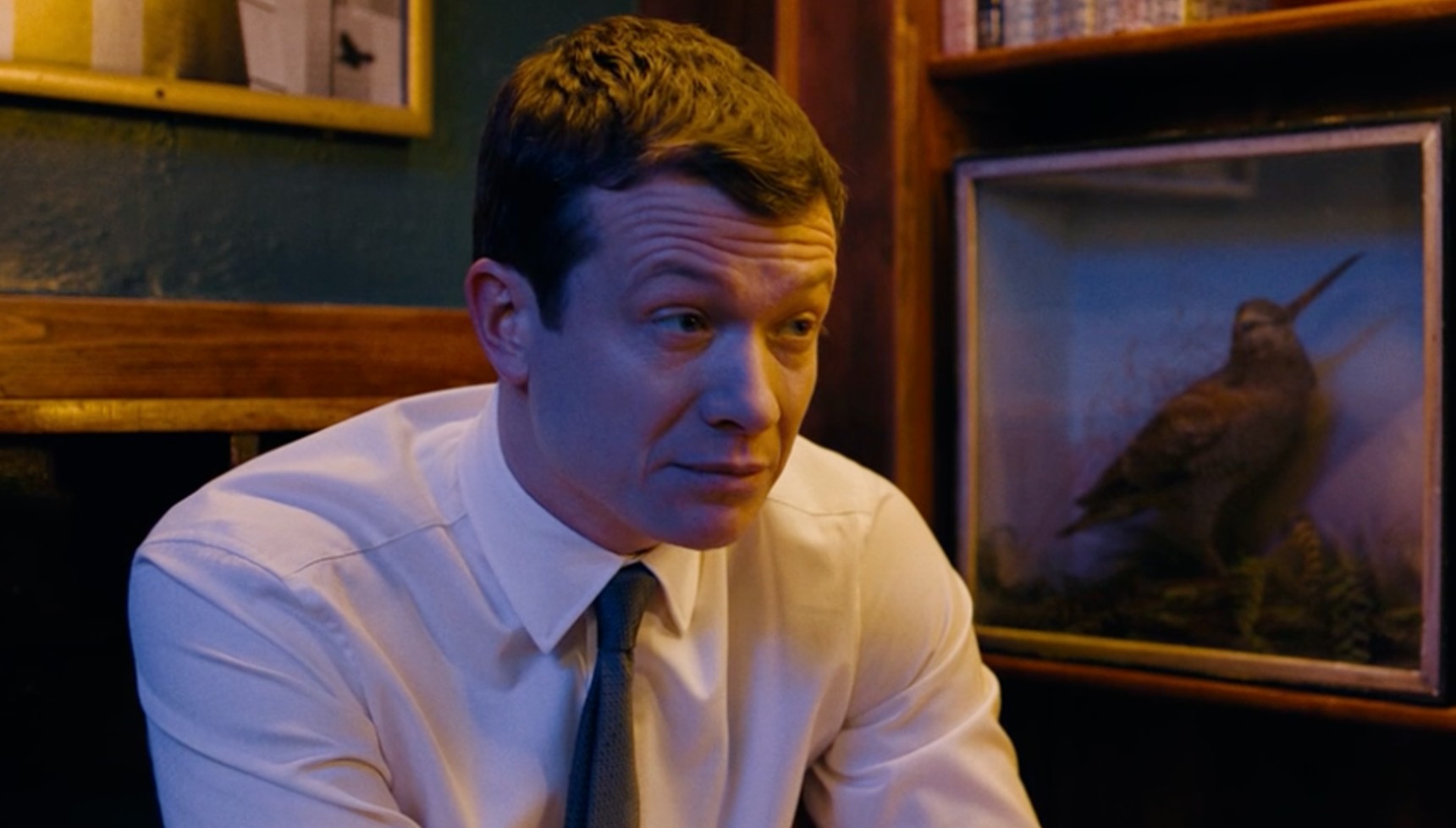 Ed Speelers in a shirt and tie in Black Ops series 2