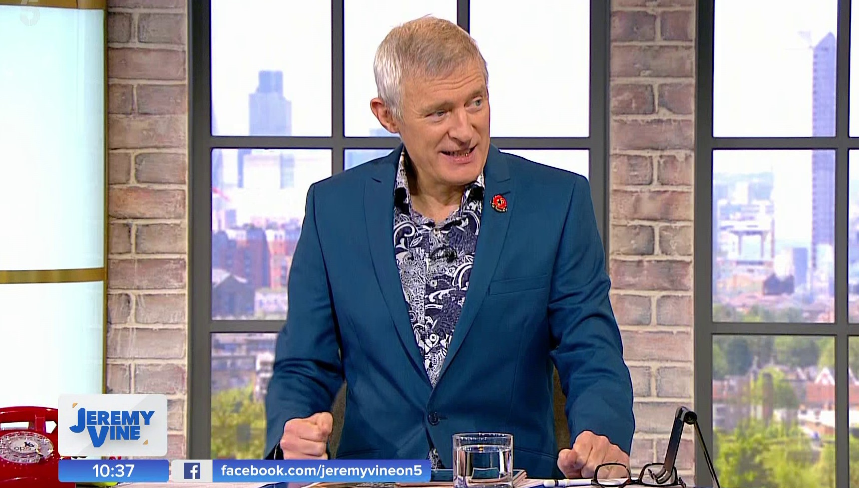 Jeremy Vine on his Channel 5 show