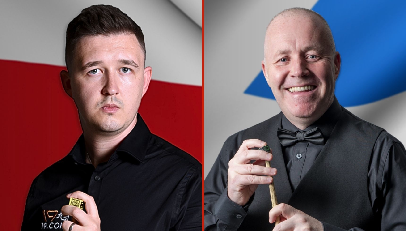 Kyren Wilson and John Higgins