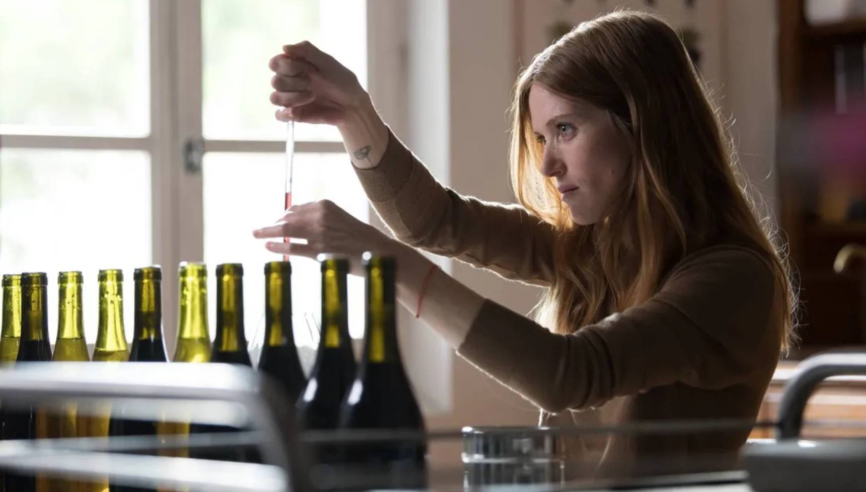 Camille takes a wine challenge in Drops of God