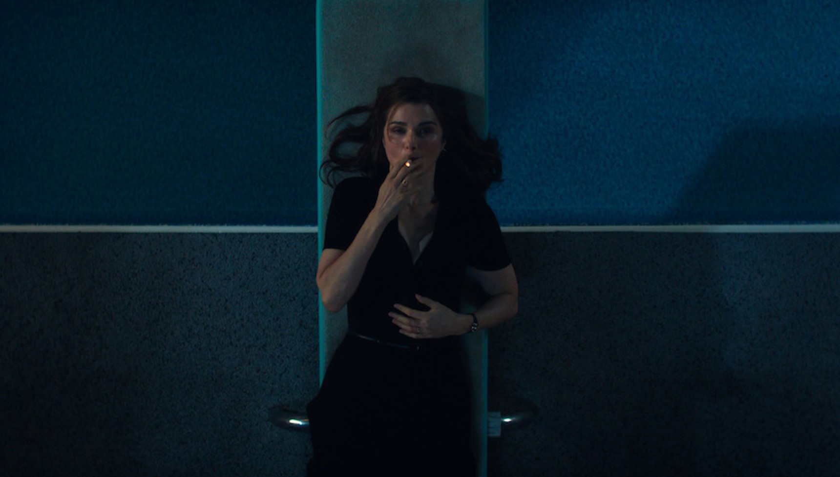 Rachel Weisz in Vladimir smoking a cigarette