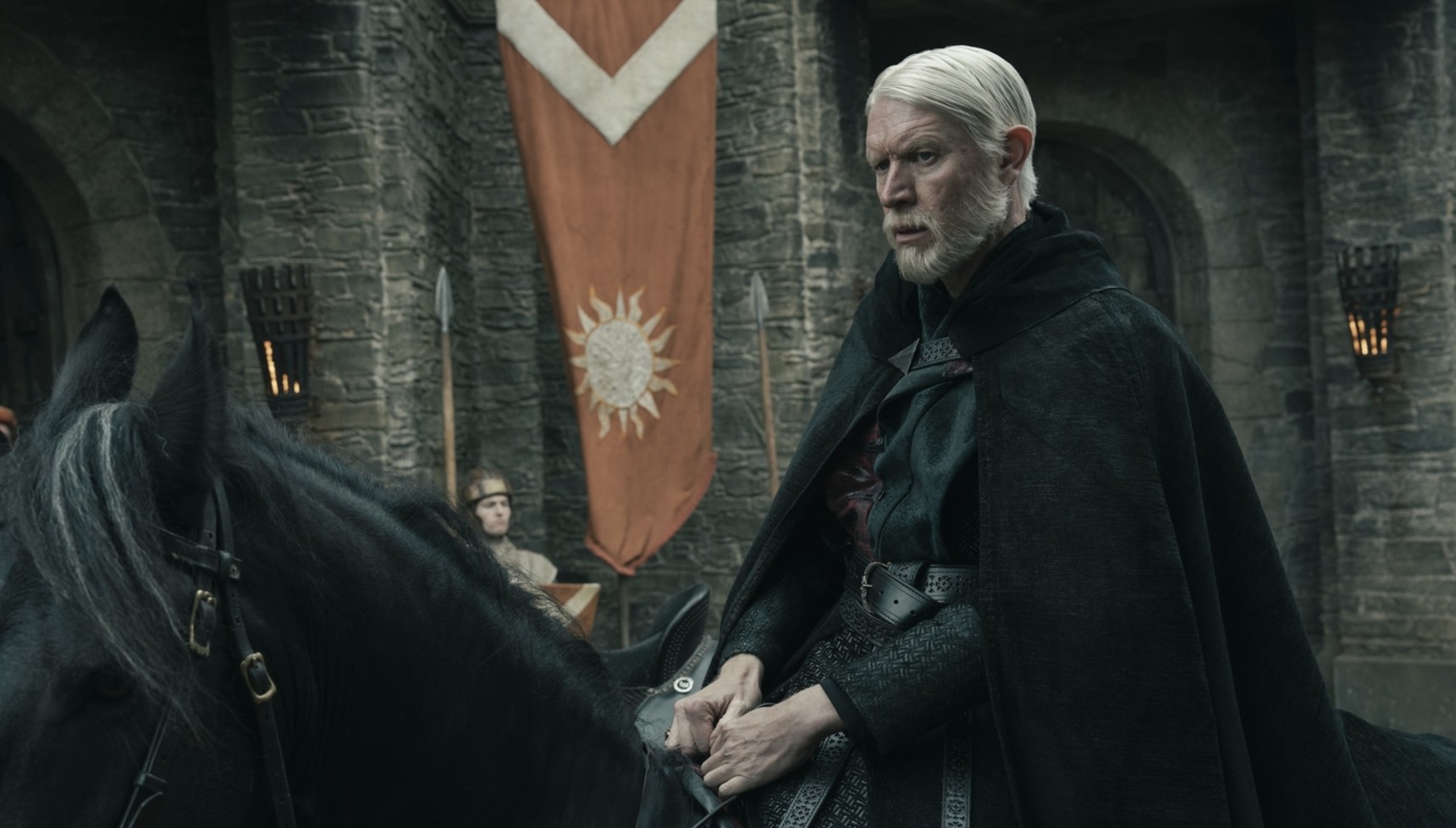Sam Spruell as Maekar I Targaryen in A Knight of the Seven Kingdoms