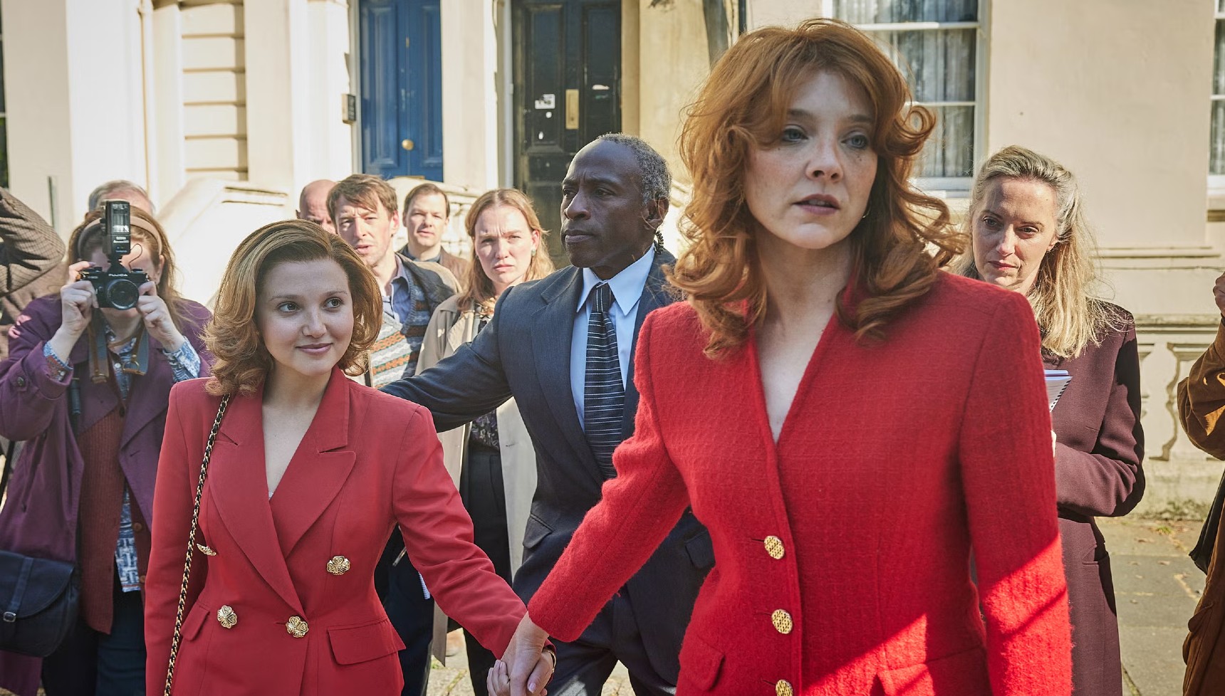 Mia McKenna-Bruce and Natalie Dormer in The Lady