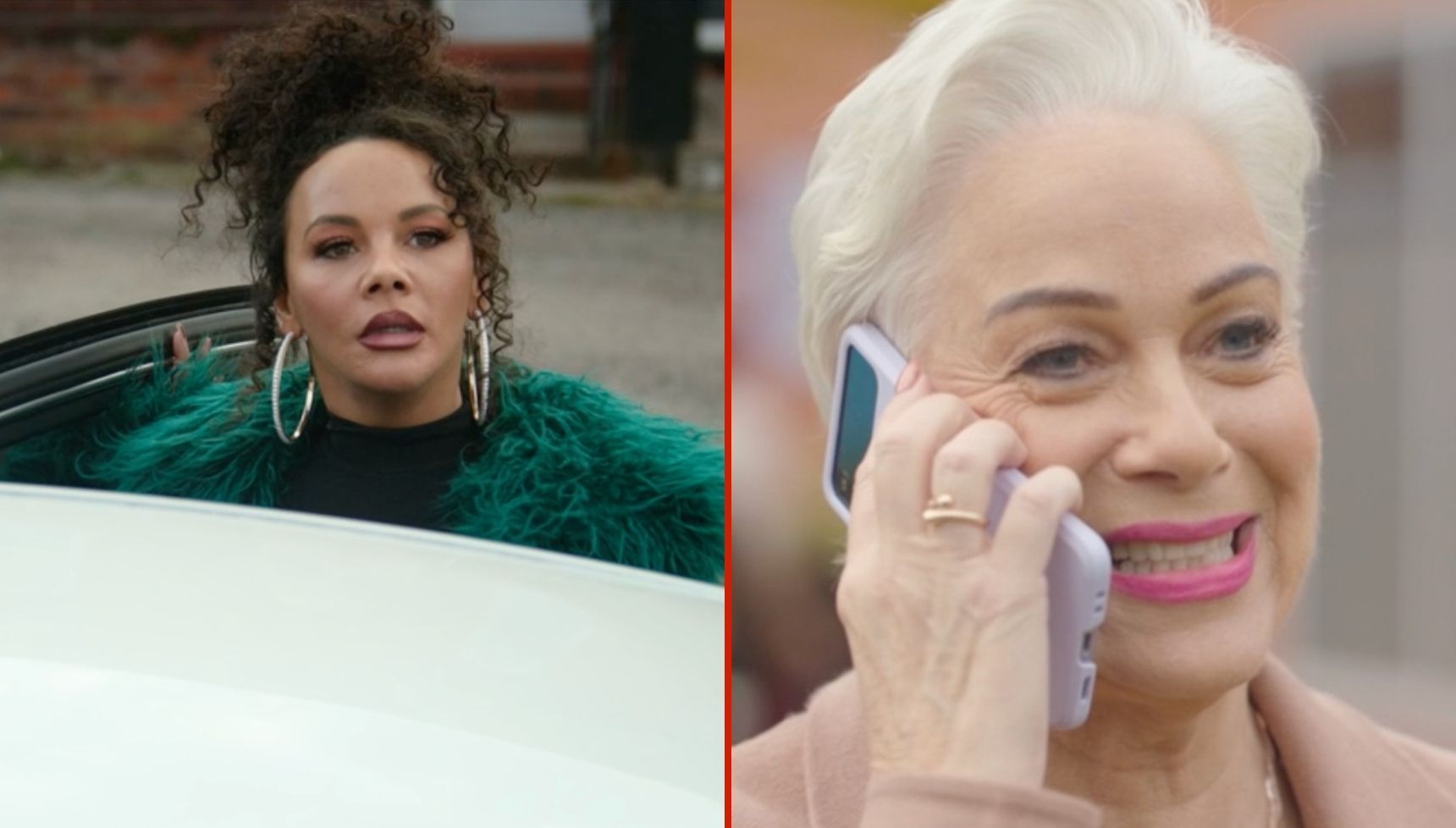 Janeece and Steph Haydock in the Waterloo Road revival