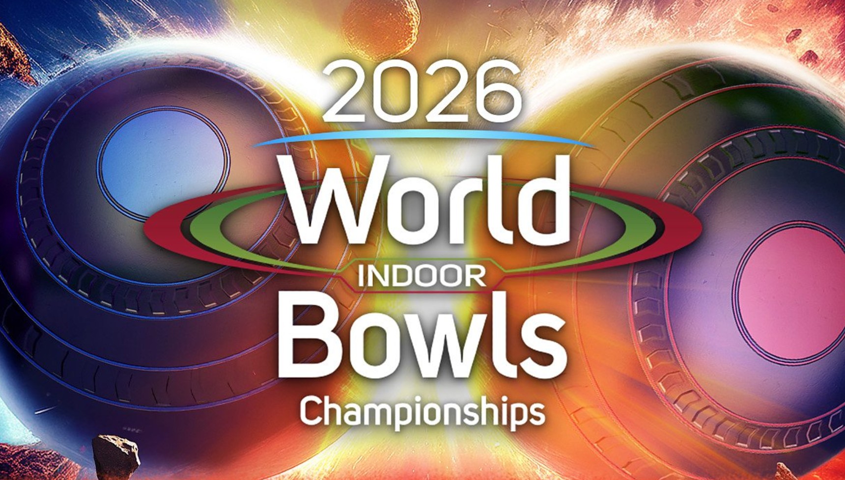 The poster for the World Indoor Bowls Championship 2026