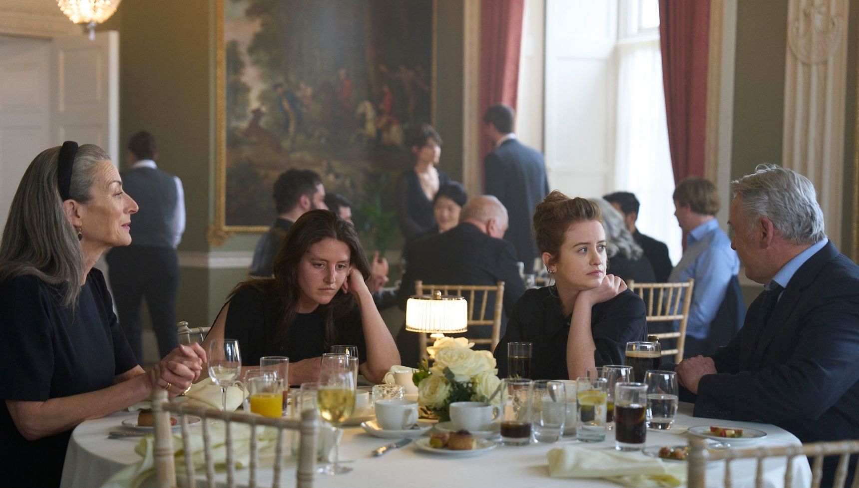 The Walsh Family ending an argument in the final episode