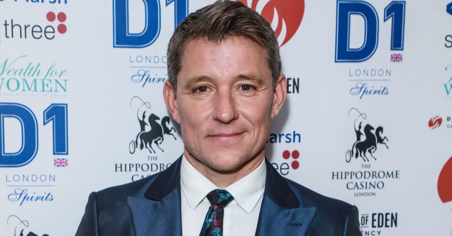 Ben Shephard smiling