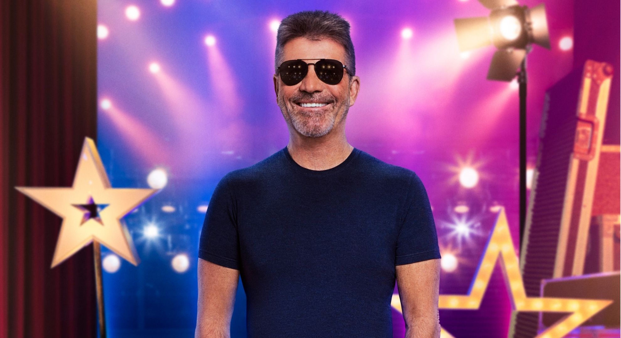 Simon Cowell in a BGT promo shot