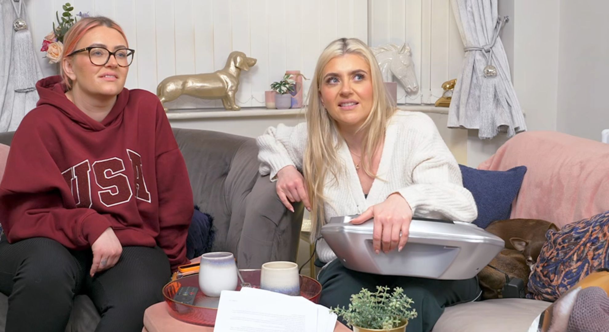 Izzy and Ellie Warner