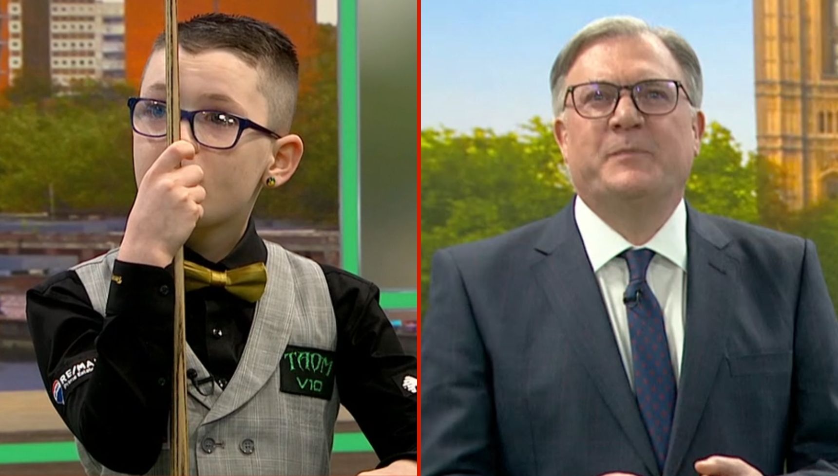 Good Morning Britain's Ed Balls under fire after 'embarrassing' interview with child snooker player