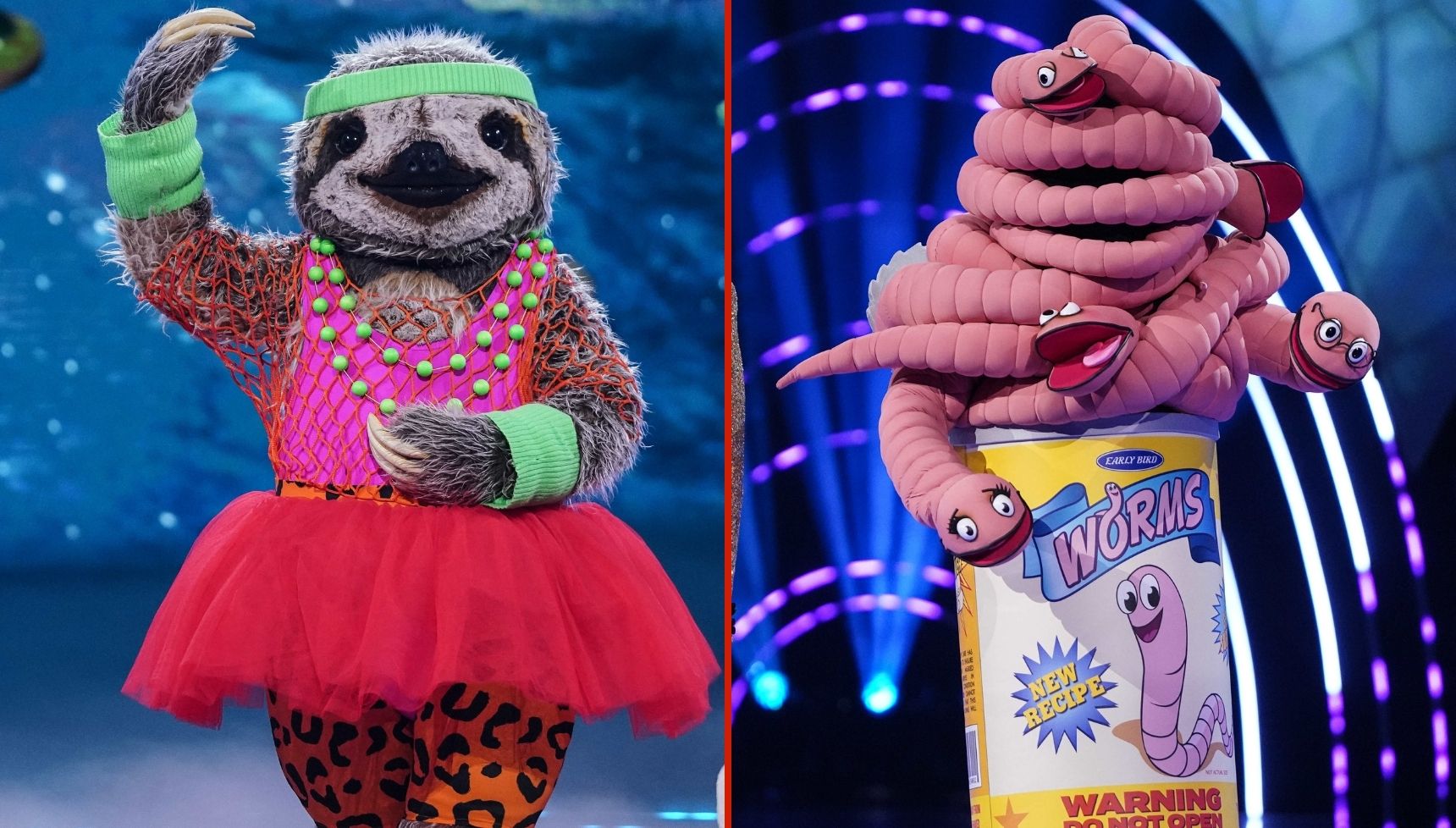 The Masked Singer 2026 finalists confirmed as Sloth and Can of Worms leave show in double unmasking