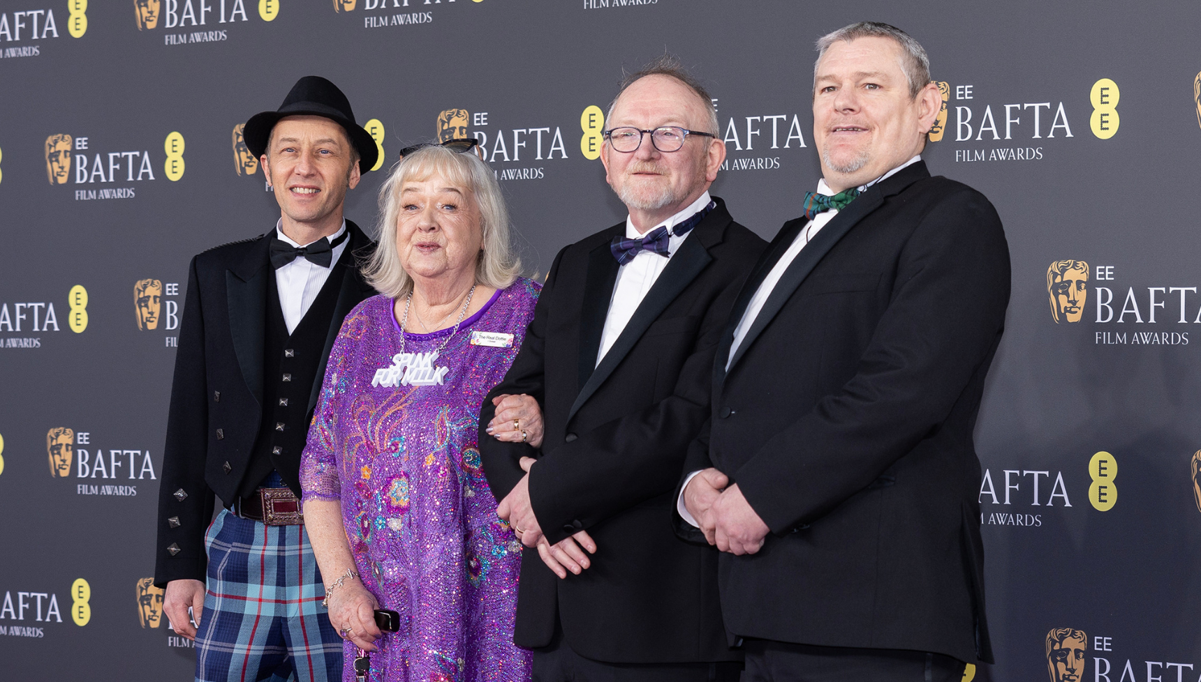 John Davidson at the BAFTAs