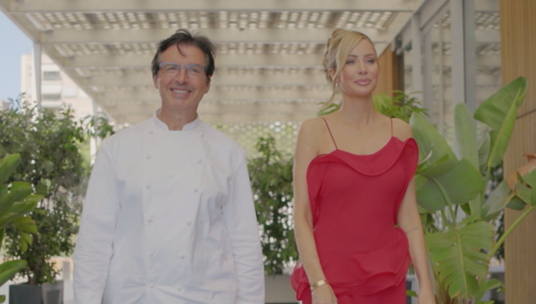 Jean-Christophe Novelli and Olivia Attwood